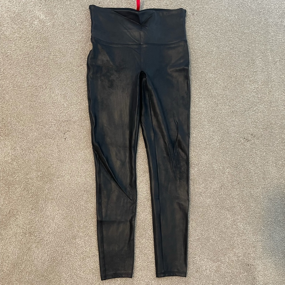 SPANX faux leather leggings